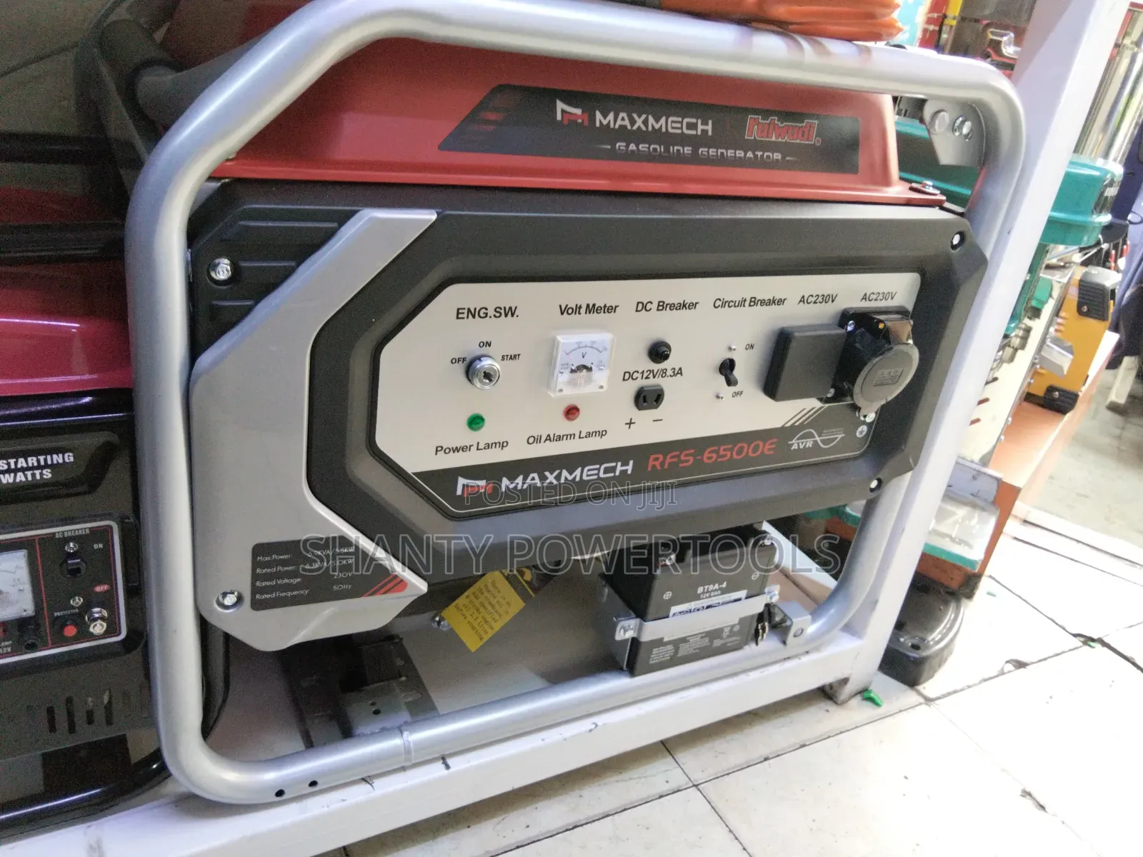 Maxmech Gasoline Generetor RFS 6500e