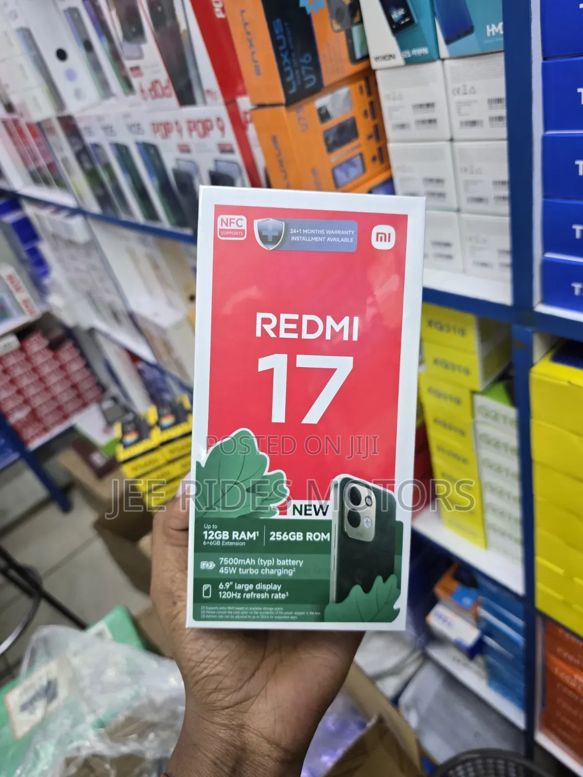 New Xiaomi Redmi 17 256 GB Blue