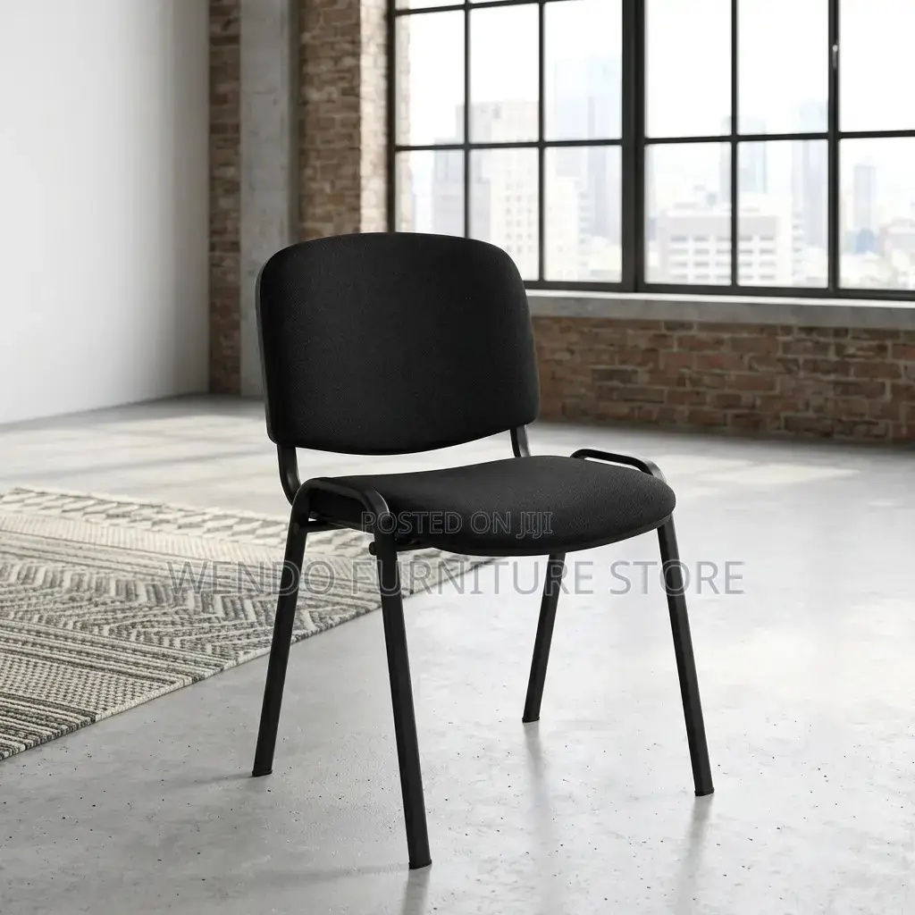 Office Chair; Fabric Armless Tosca Training Chair