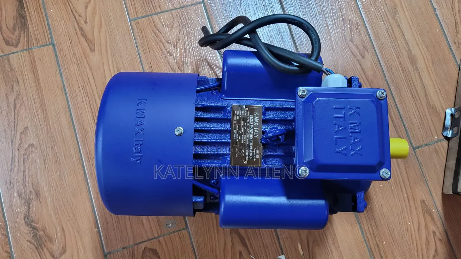 K-Max Italy Single-Phase Induction Motor,5.5hp Low Speed