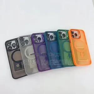 iPhone 16 Pro Max MagSafe Case With Stand and Lens Protector