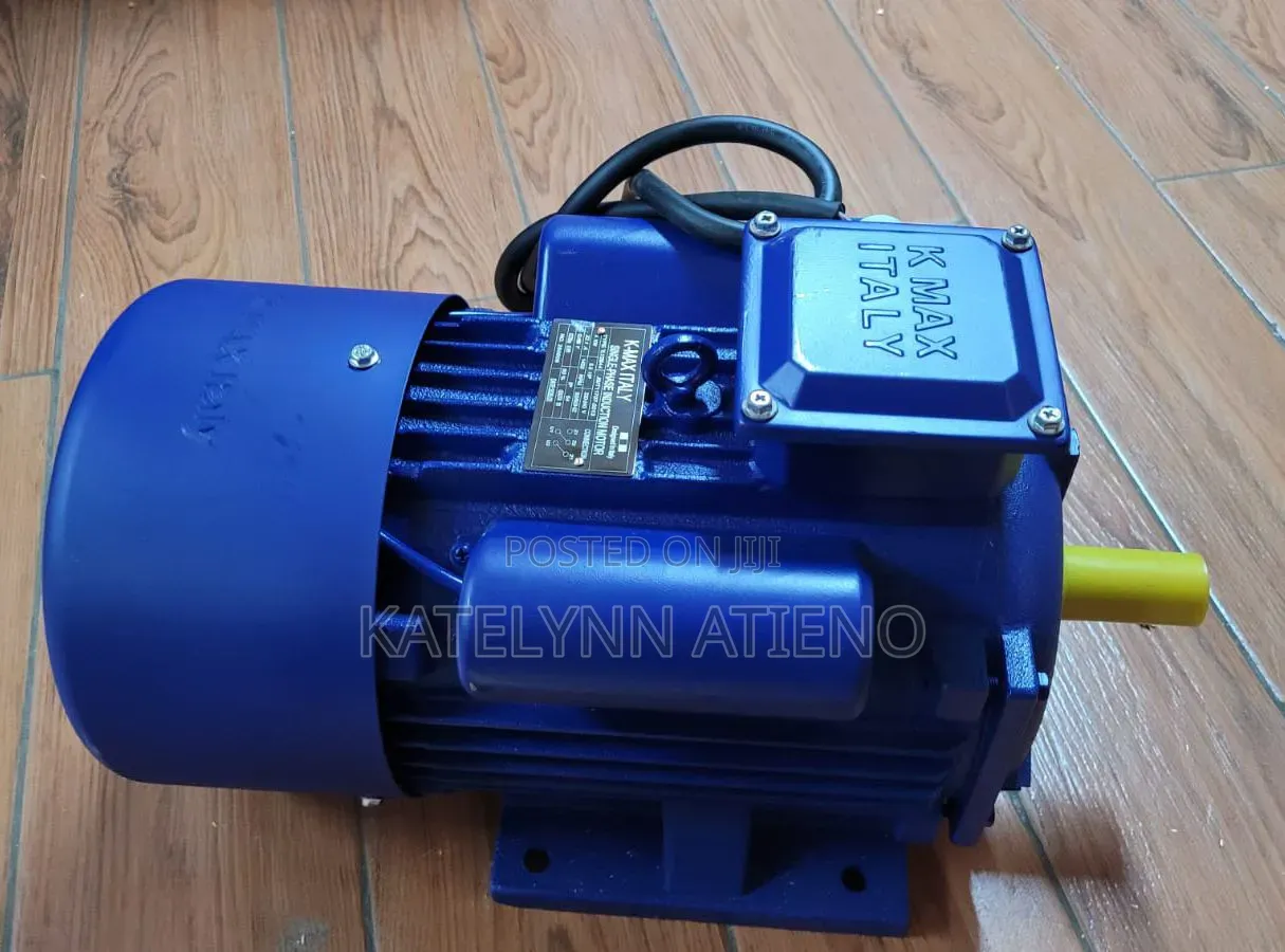 K-Max Italy Single-Phase Induction Motor,5.5hp Low Speed