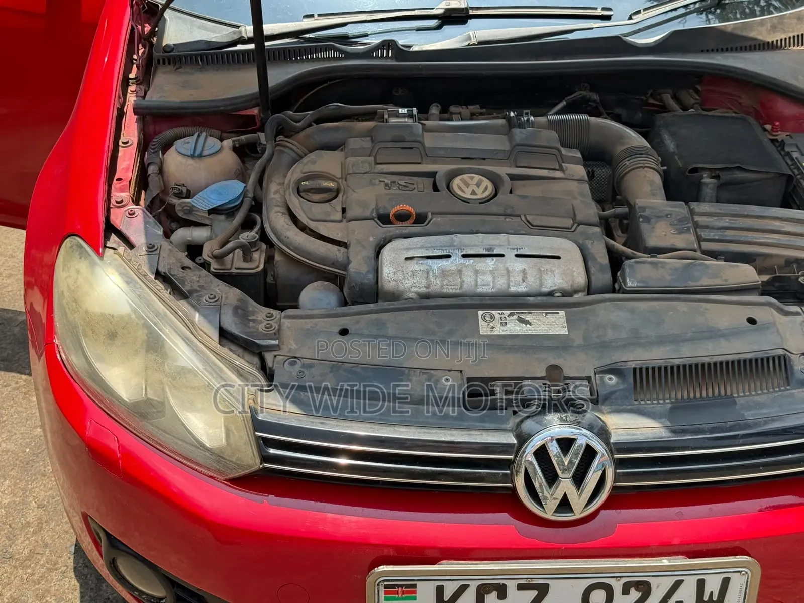 Volkswagen Golf 2013 Red