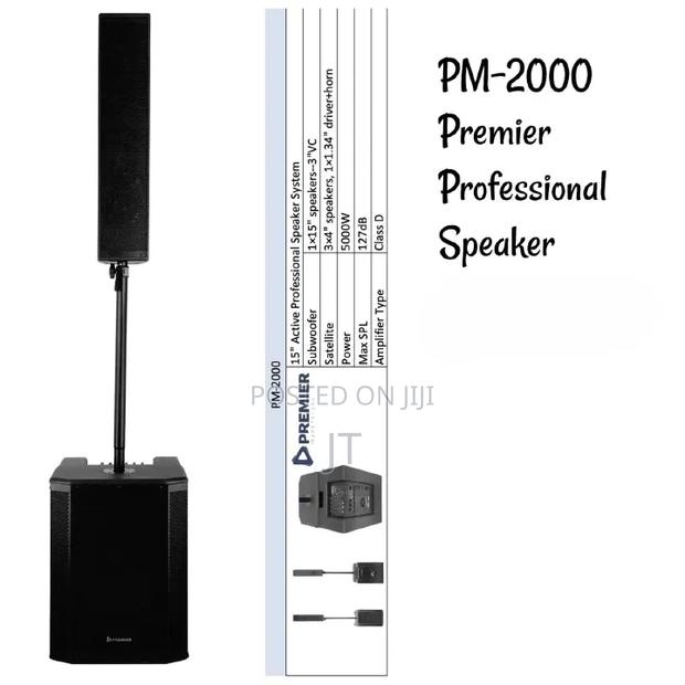Premier Professional Active Speaker System - main view