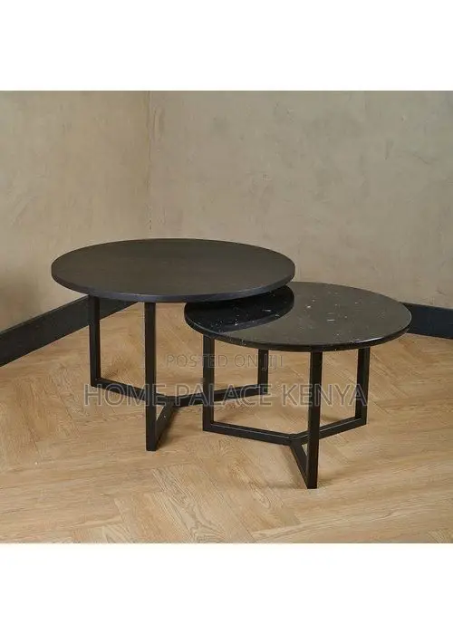 Nesting Table; Modern Nesting Coffee Table Set for Living Room Decor