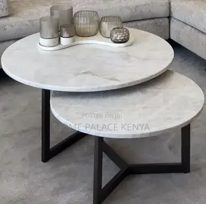 Nesting Table; Modern Nesting Coffee Table Set for Living Room Decor