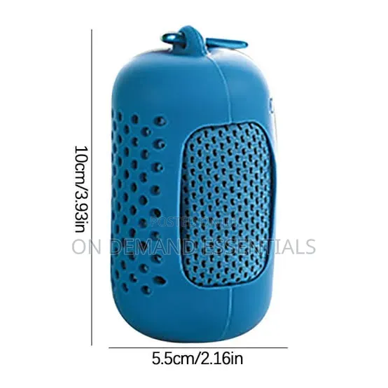 Portable Sports Quick Dry Cool Towel in Silicone Pocket