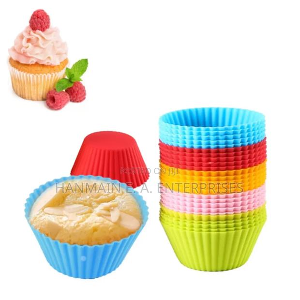 Silicon Reusable Queen Cake Cups - thumbnail 2