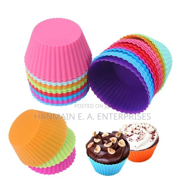 Silicon Reusable Queen Cake Cups - thumbnail 4
