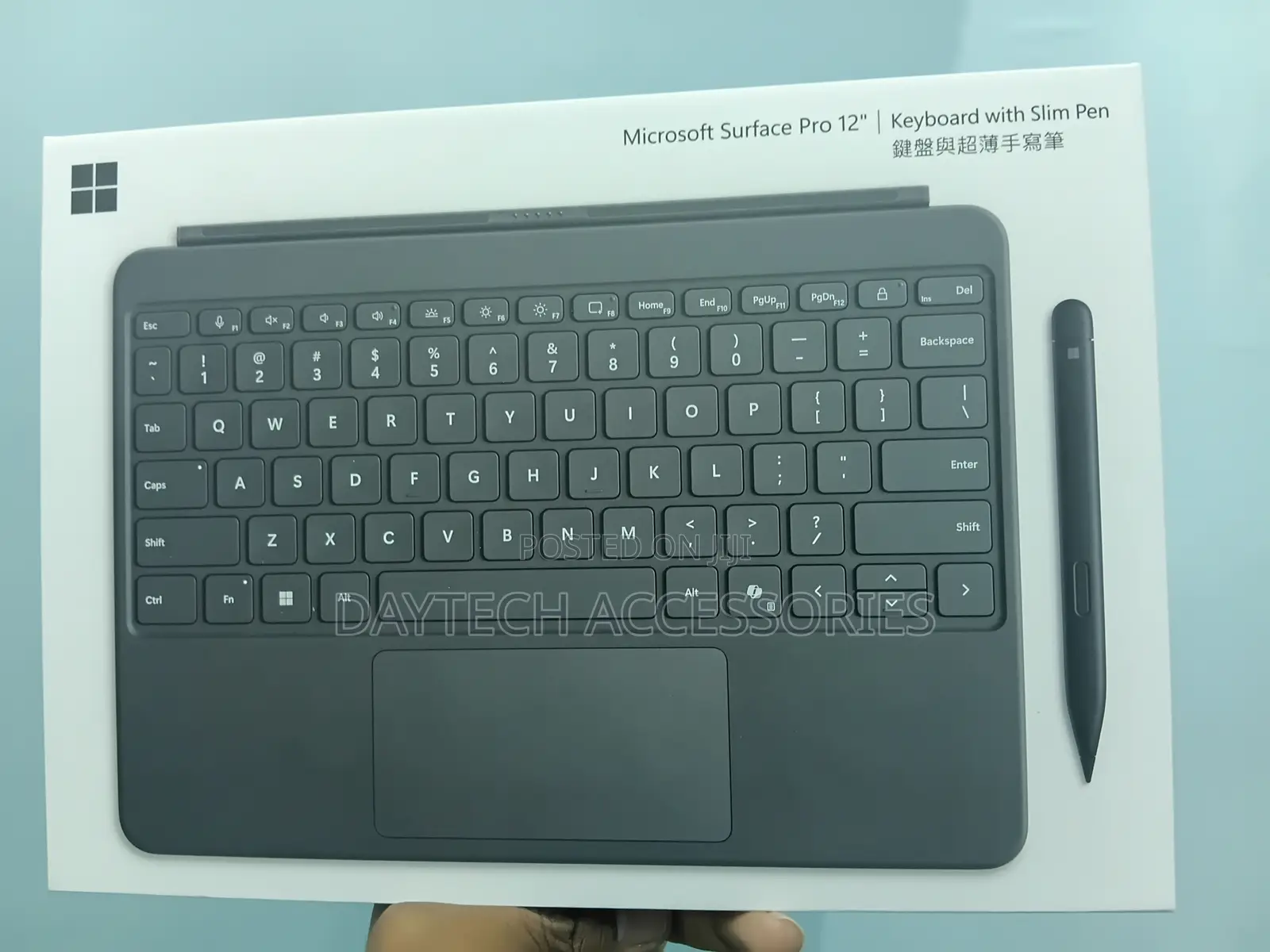 Keyboard and Slim Pen 2 Bundle for Surface Pro 12′′ Device