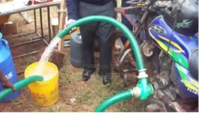 Motorbike Propelled Water Pump