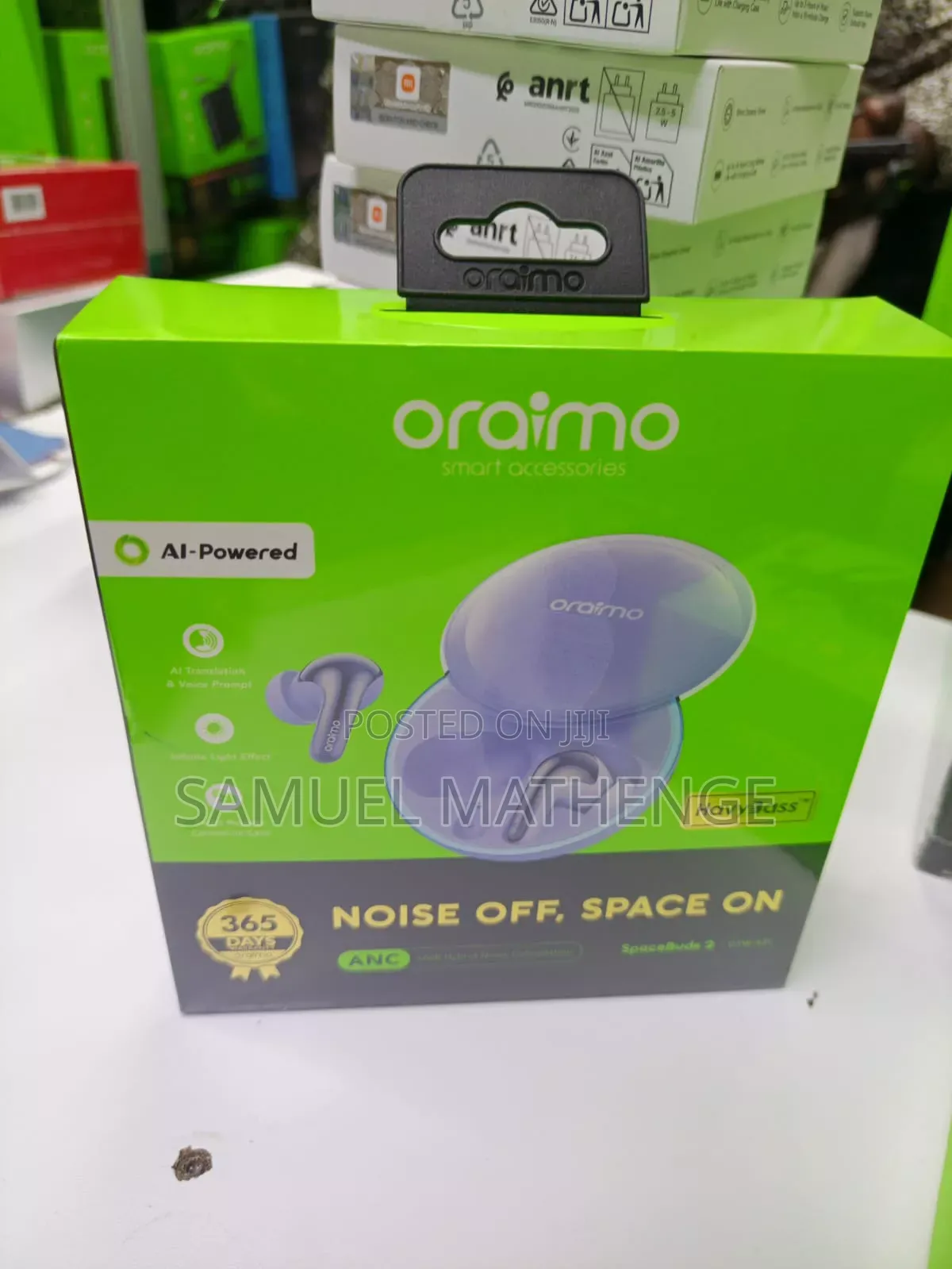 SpaceBuds 2 Smart Wireless Earbuds With, Active Noise Cancellation