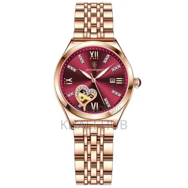 Poedagar With Date Display Ladies Watch #320