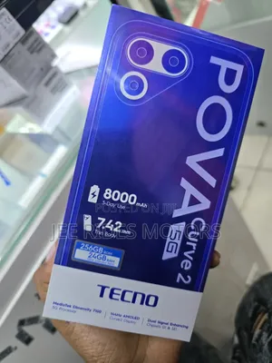 New Tecno Pova Curve 2 5G 256 GB Silver