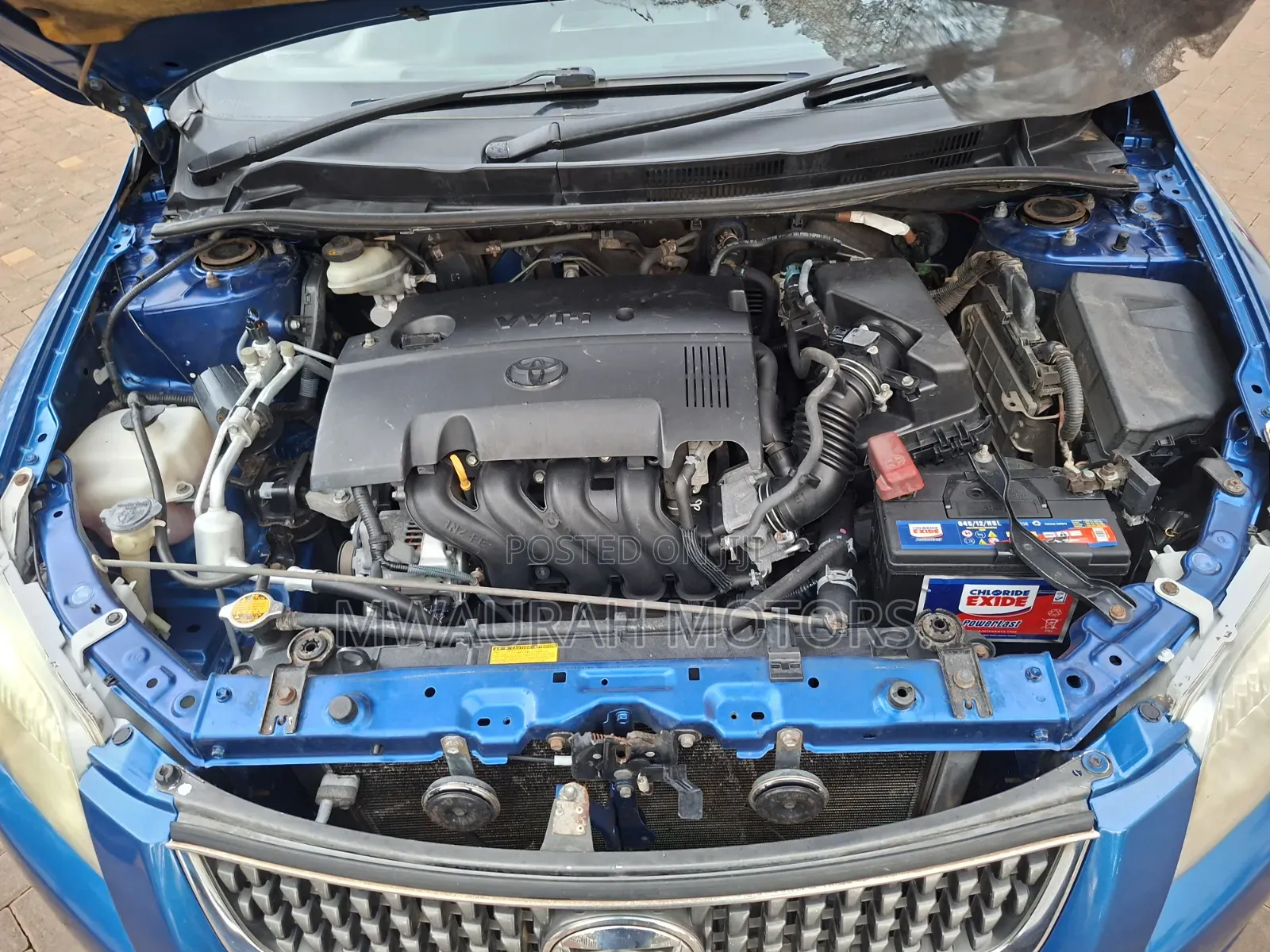 Toyota Corolla Fielder 2011 Blue