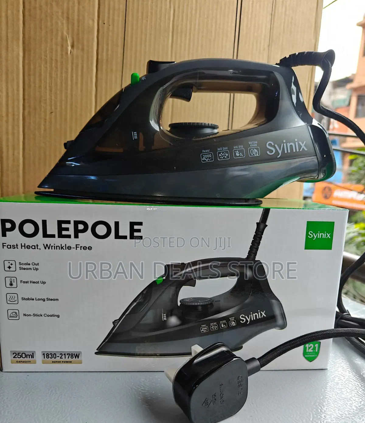 Syinix Steam Iron Box