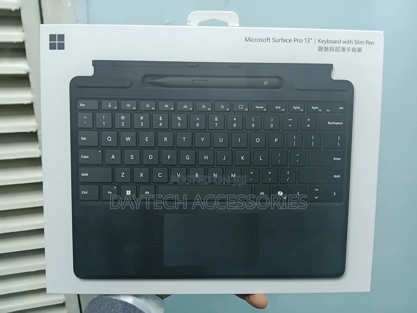 Microsoft Surface Pro 13" Keyboard With Slim Pen.