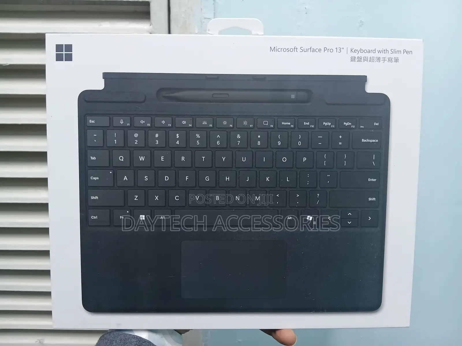 Microsoft Surface Pro 13" Keyboard With Slim Pen.