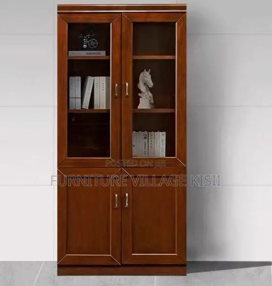 Office Furniture; 2Door Mahogany Filling Cabinet