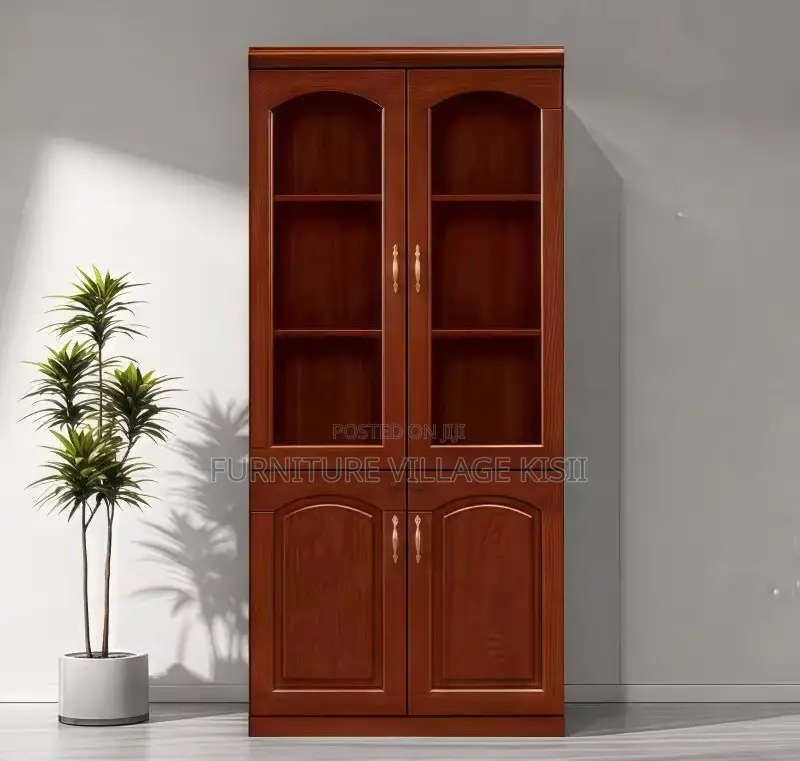 Office Furniture; 2Door Mahogany Filling Cabinet