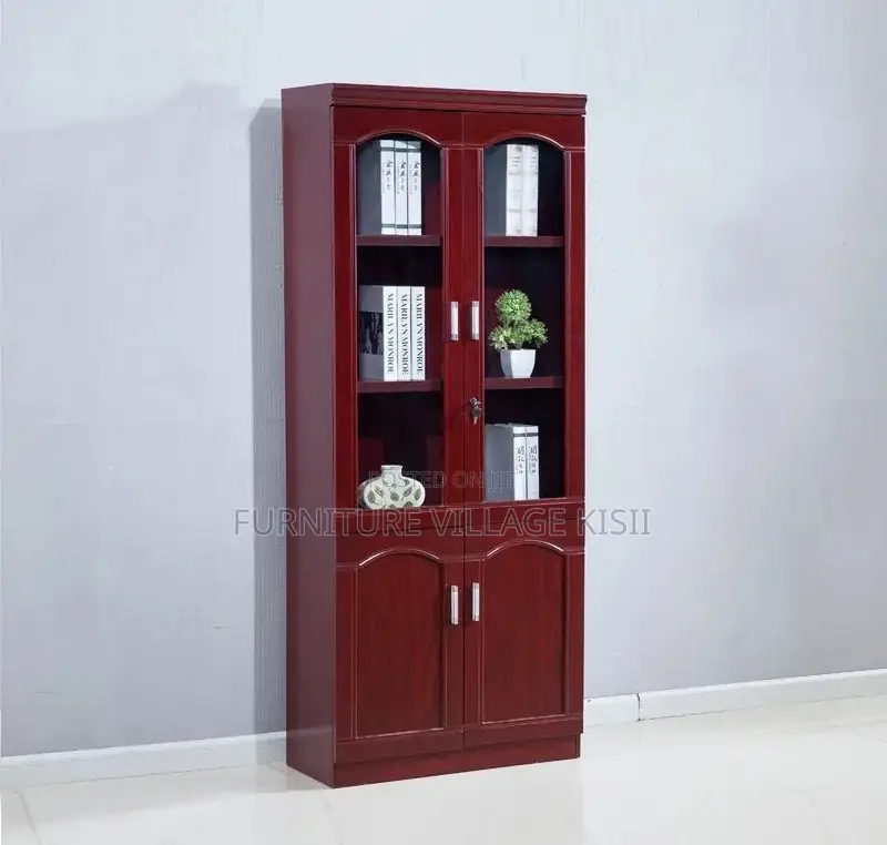 Office Furniture; 2Door Mahogany Filling Cabinet