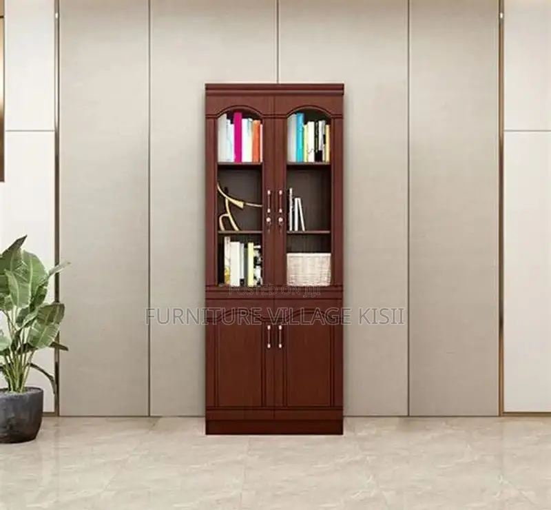 Office Furniture; 2Door Mahogany Filling Cabinet