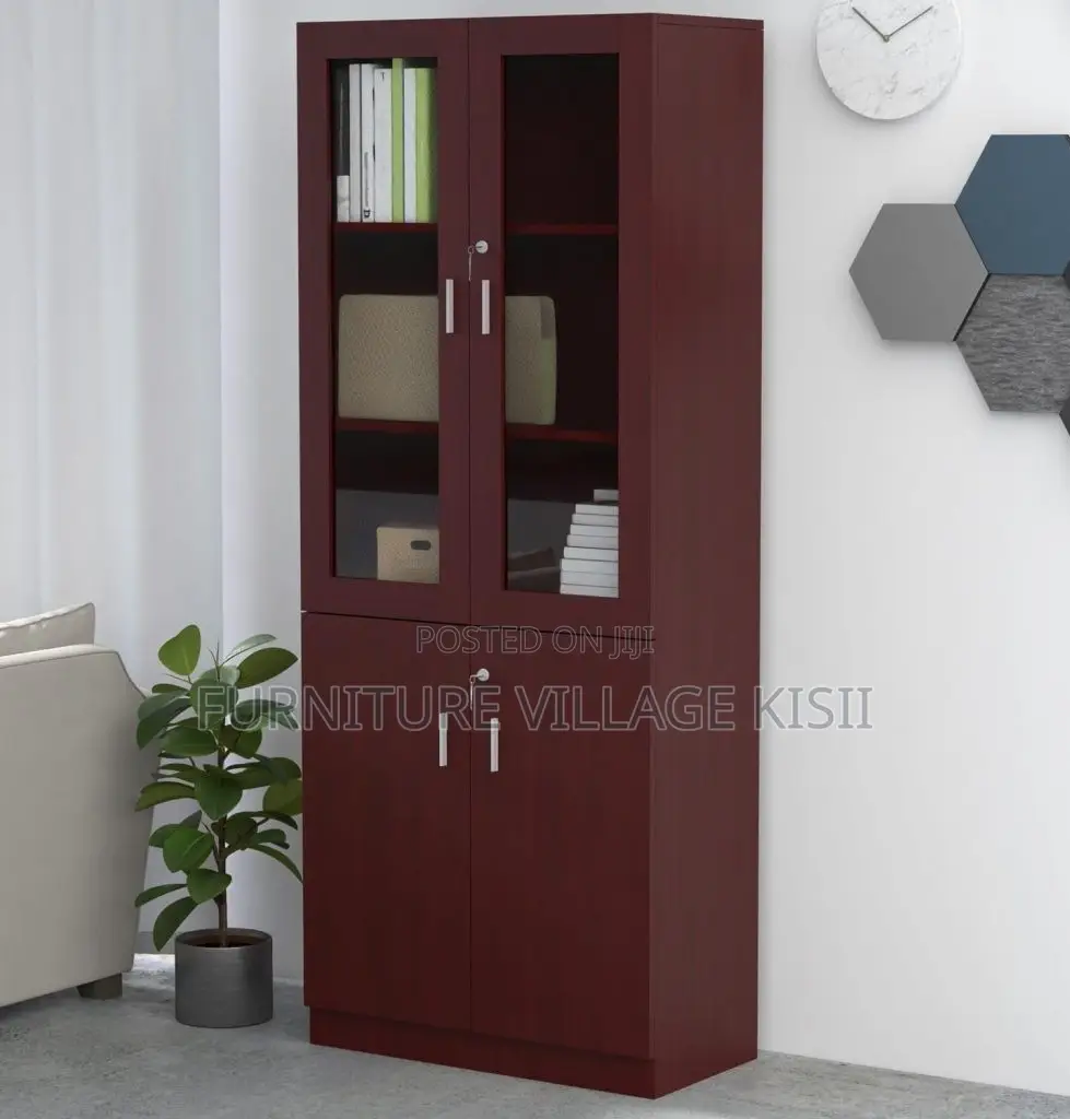 Office Furniture; 2Door Mahogany Filling Cabinet