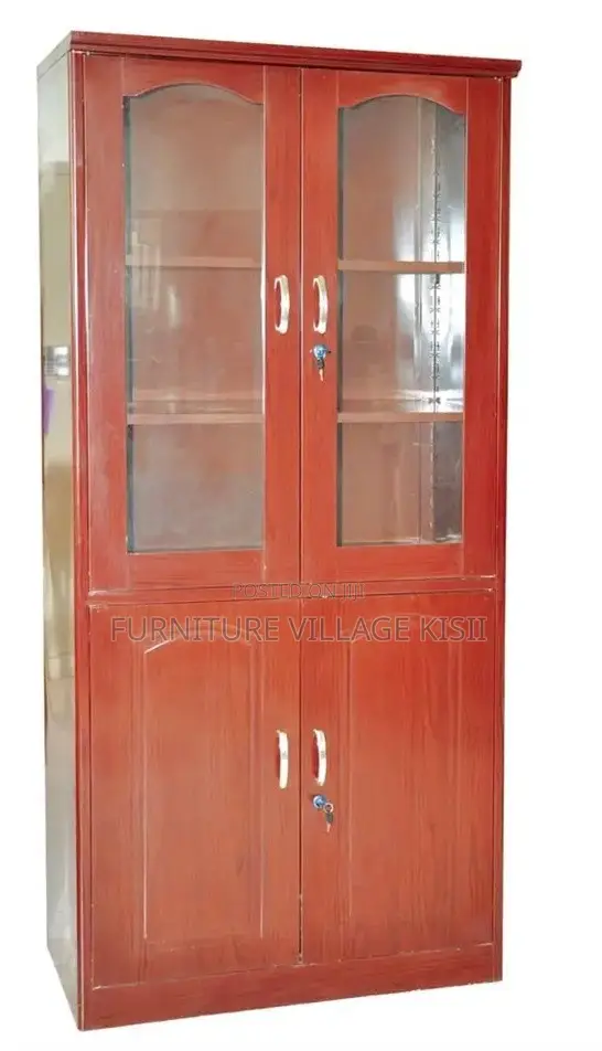 Office Furniture; 2Door Mahogany Filling Cabinet