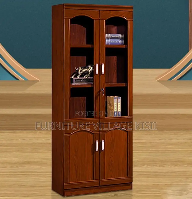 Office Furniture; 2Door Mahogany Filling Cabinet
