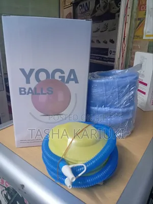 65cm Yoga Ball – Perfect for Fitness Exercise