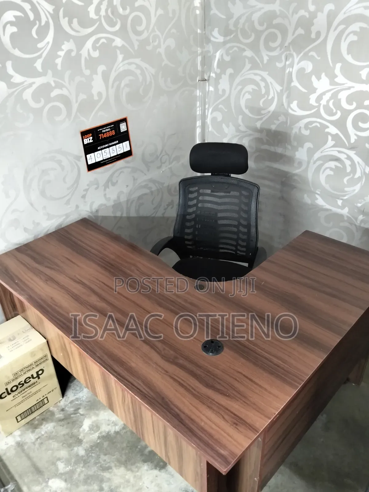 Office Desk and Chair
