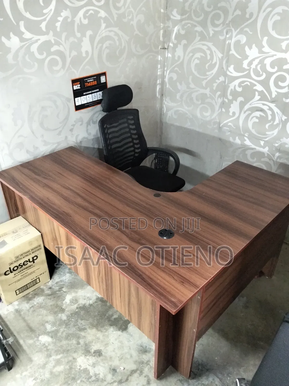 Office Desk and Chair
