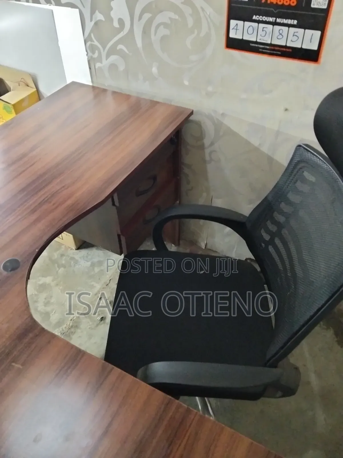 Office Desk and Chair