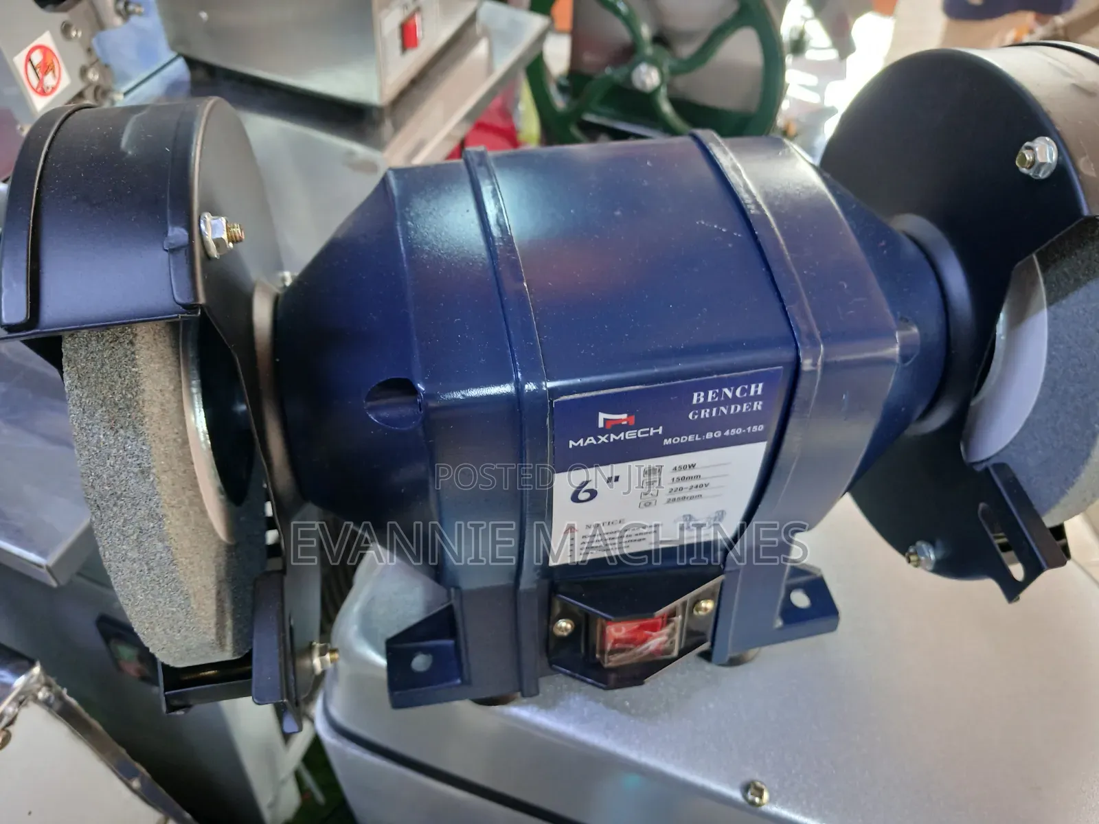 6" Maxmech Bench Grinder / 220v-240v