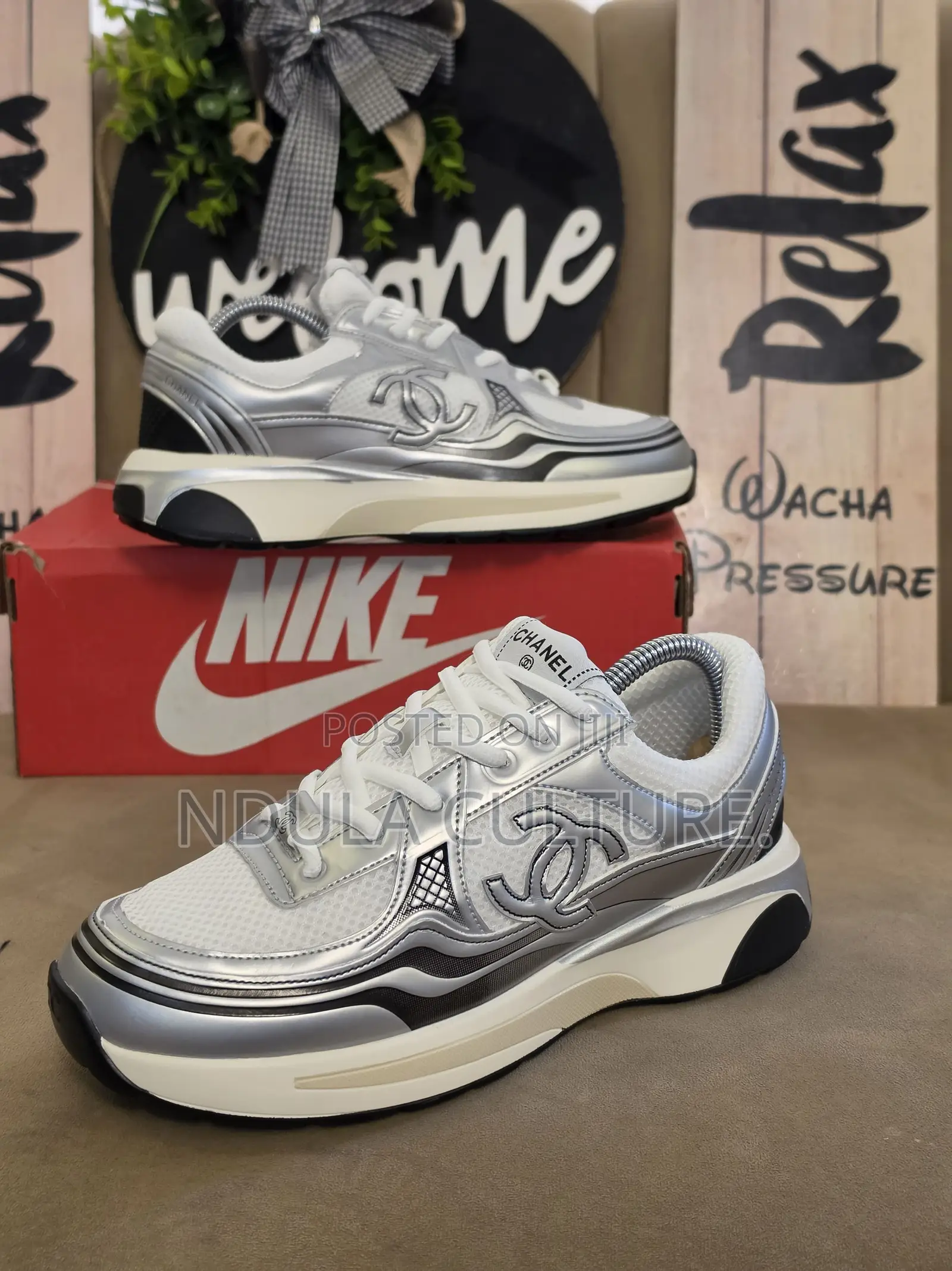 Channel Trainer Sneakers