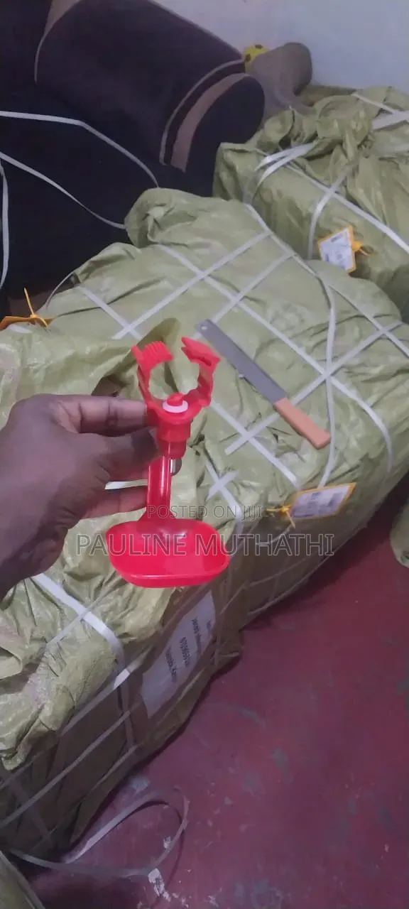 Automatic Poultry Nipple Drinkers With Cup