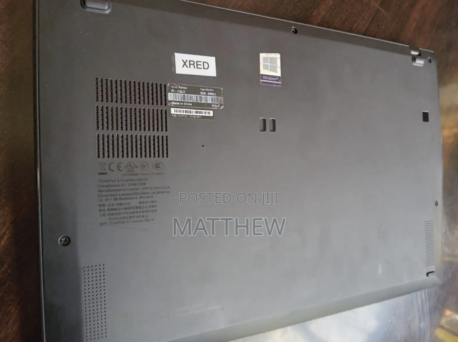Laptop Lenovo ThinkPad X1 Carbon 16GB Intel Core i7 SSD 512GB