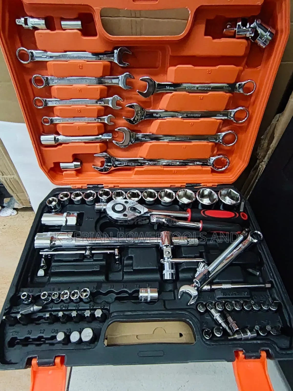 82pcs Wrench Toolset Mechanical
