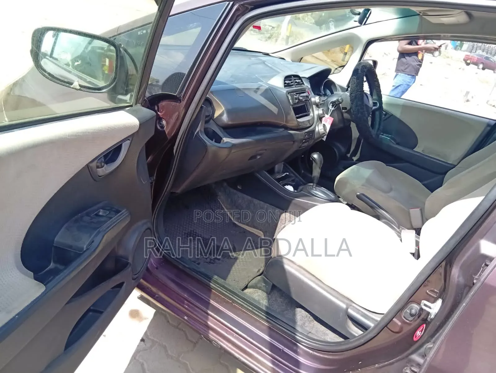Honda Fit 2012 Maroon