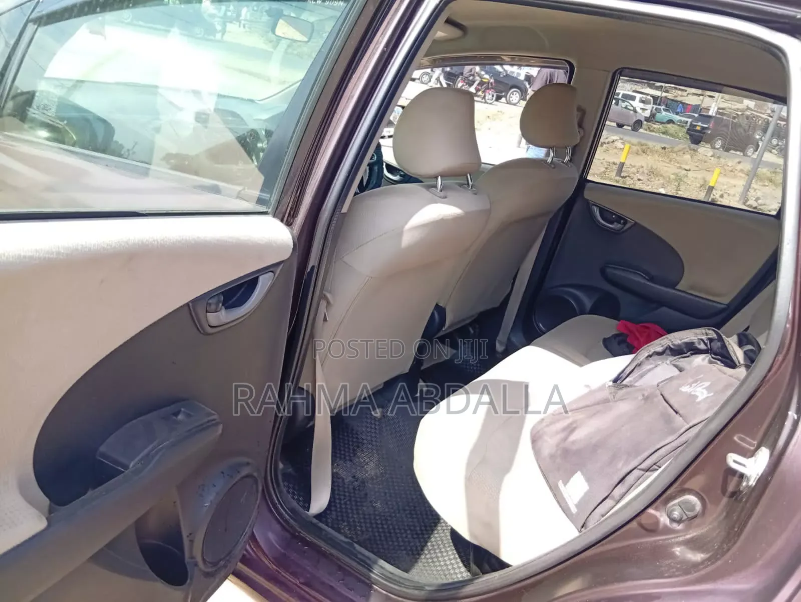 Honda Fit 2012 Maroon