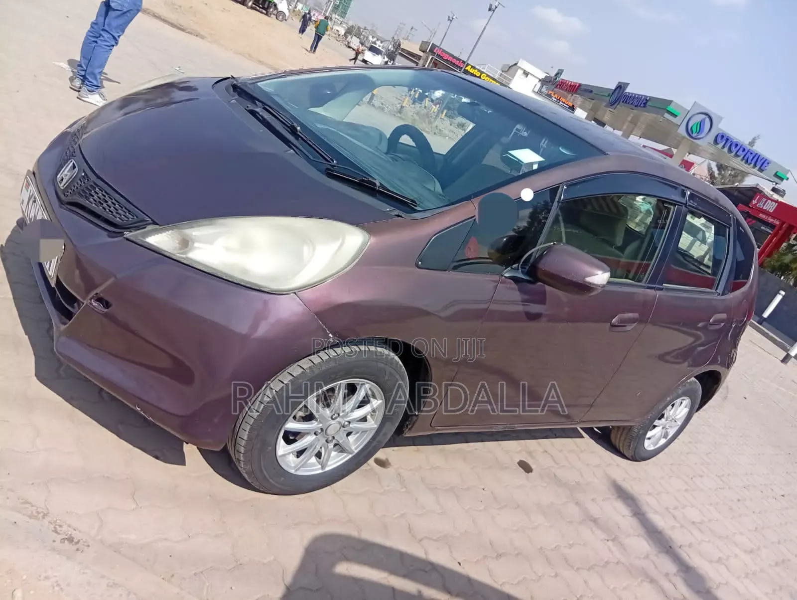 Honda Fit 2012 Maroon