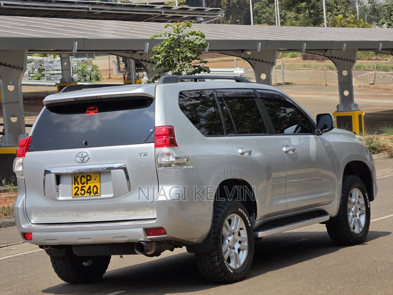 Toyota Land Cruiser Prado 4.0 Petrol TZ-G 2011 Silver