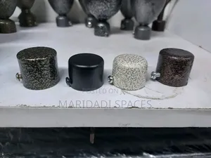 Jua Kali Curtain Rod End Caps – Neat & Stylish Finishing