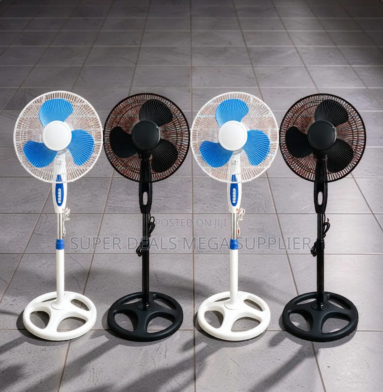 Wide Angle, Fast Cooling 16′′ Electric Stand Fan