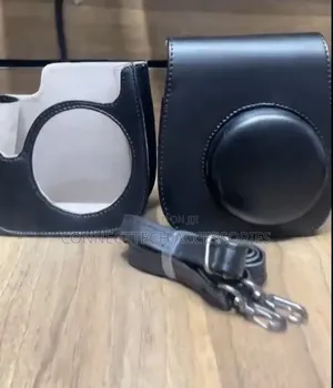 Instax Mini 13/12 Leather Soft Protective Bag With Shoulder Strap
