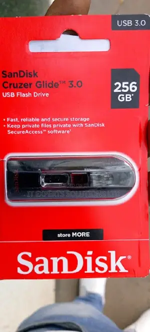 SanDisk 256GB Cruzer Glide 3.0 USB Flash Drive
