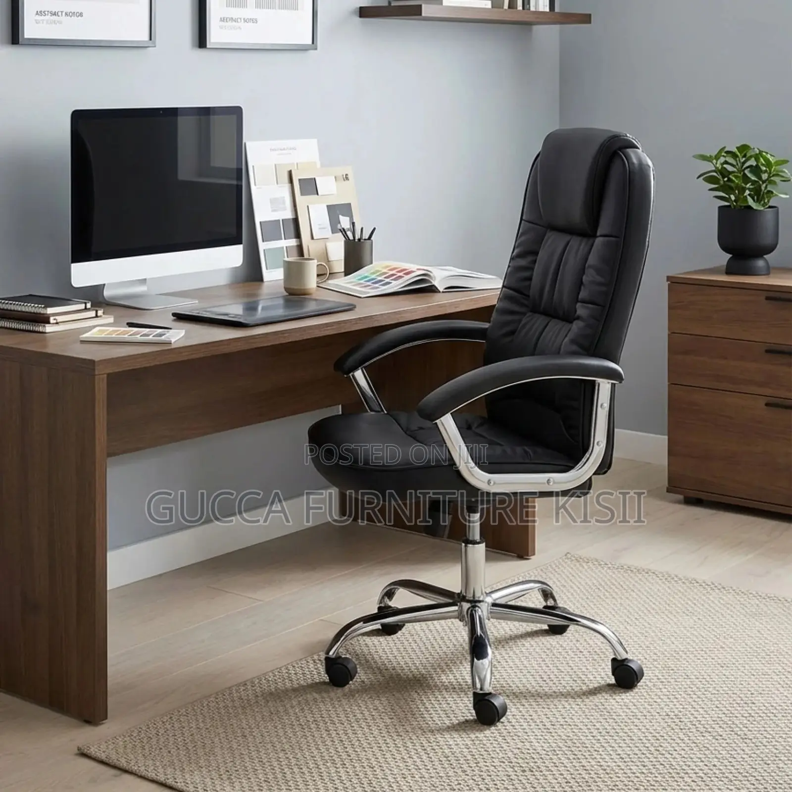 Office Chair; High Back Executive Office Seat