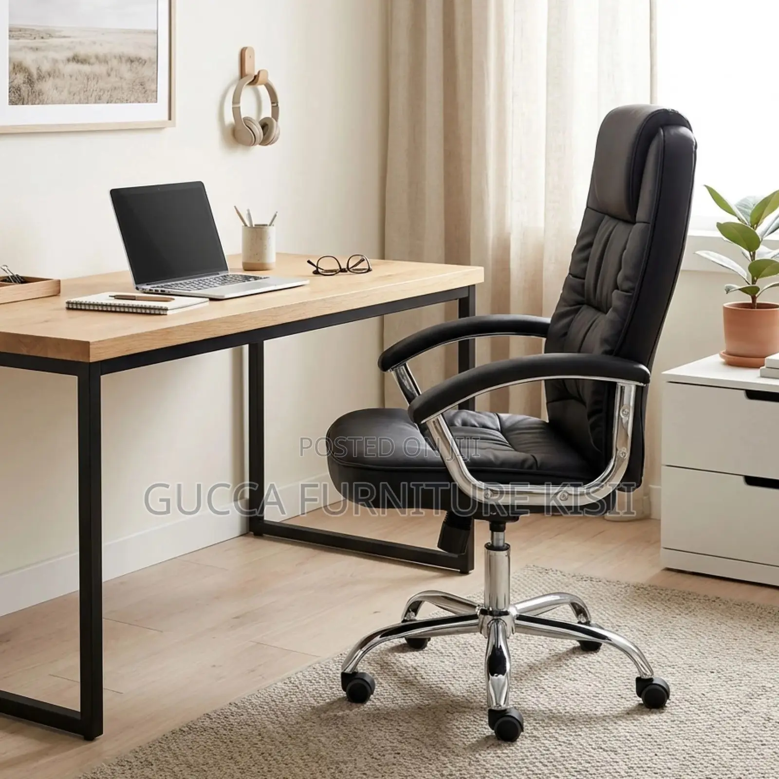 Office Chair; High Back Executive Office Seat
