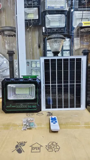 100W Solar Flood Light Waterproof IP67 JSOT Outdoor Security