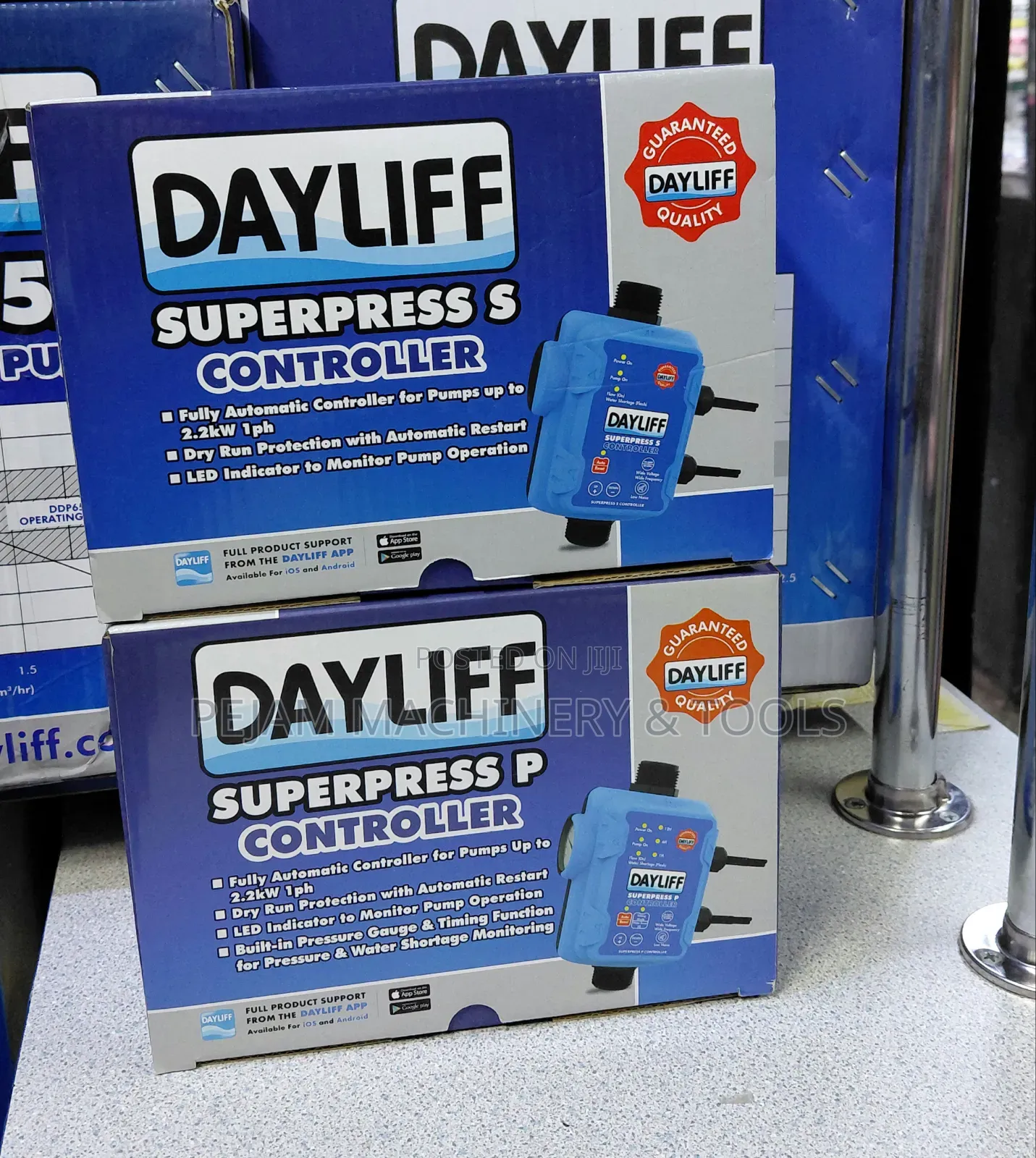 Dayliff Superpress P Pressure Control With Auto Gauge 2.2kw